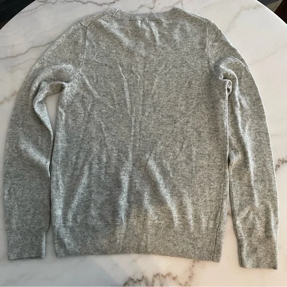 NEW J. Crew Dog With Heart Eyes Merino Wool Blend Intarsia Sweater Womens Medium - Picture 10 of 10